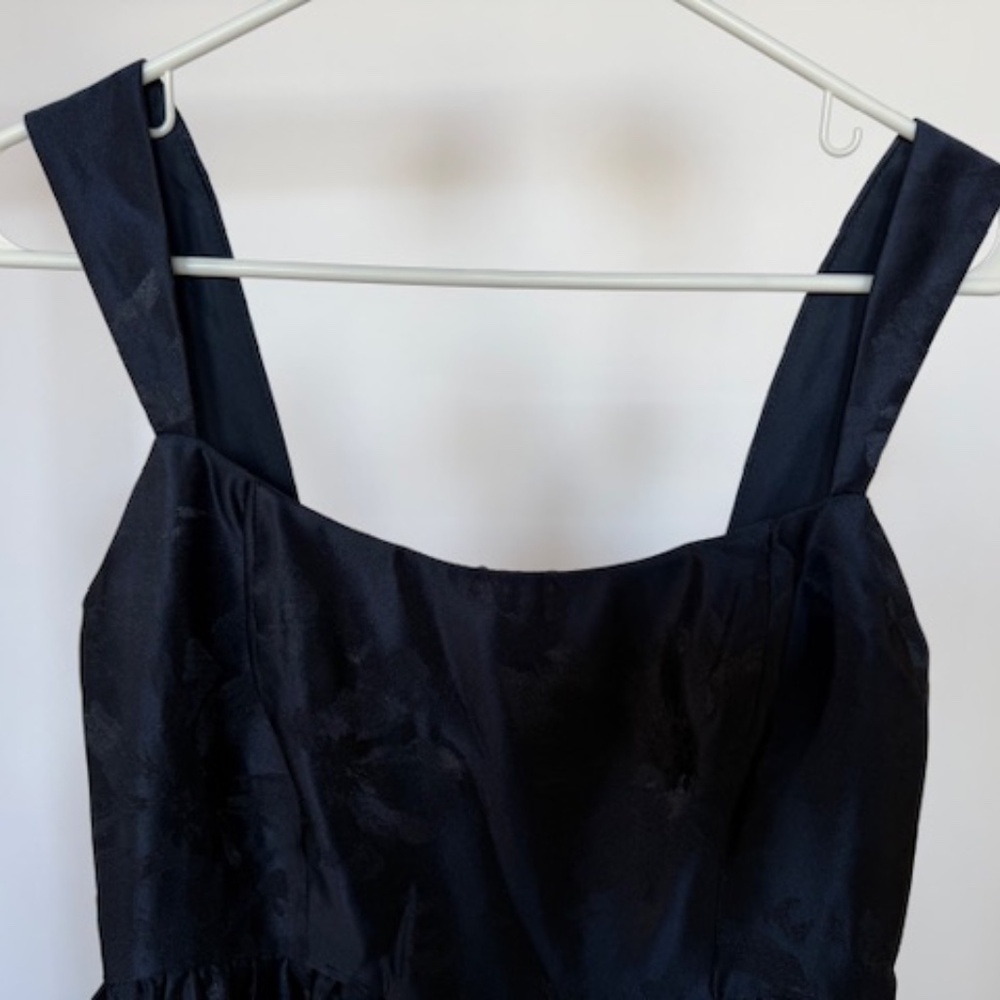 BHLDN Navy Midi Dress - Picture 6 of 9